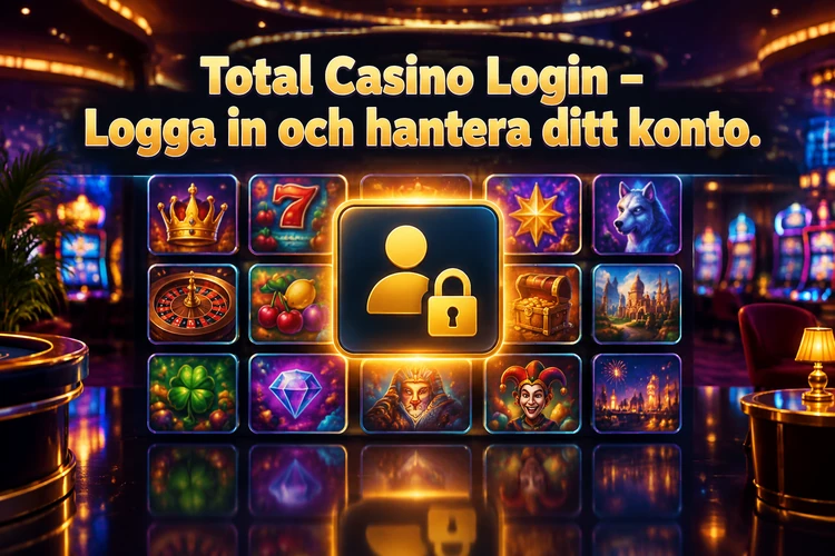 Total Casino Login - Logga in och hantera ditt konto