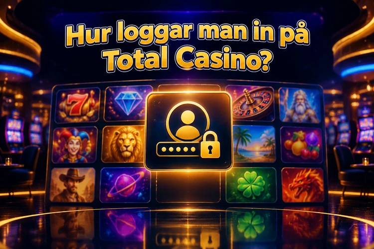 Hur loggar man in på Total Casino?